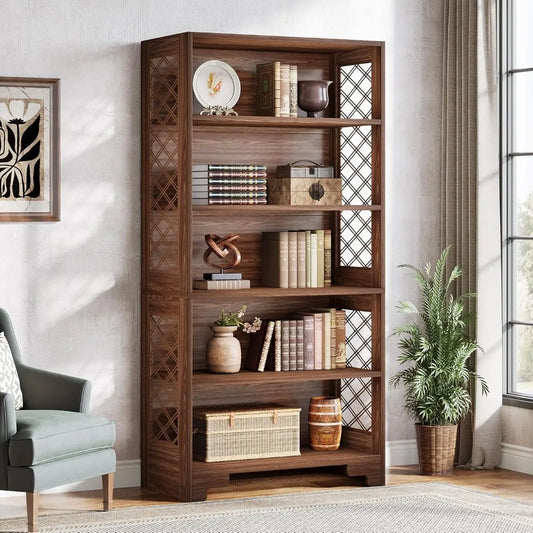 Mid-Century Modern Display Rack for Living Room