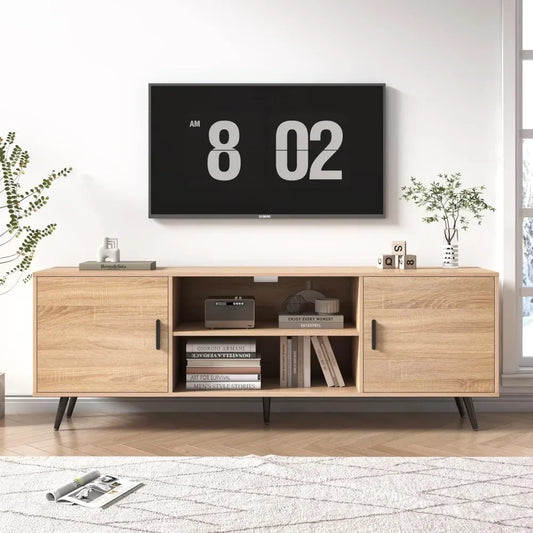 Mid-Century Modern 70” TV Stand for up to 75” TVs