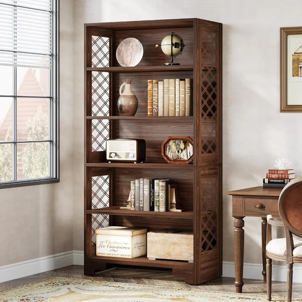 Mid-Century Modern Display Rack for Living Room